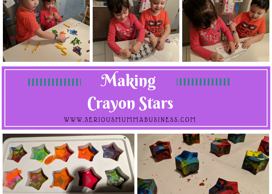 Making Crayon Stars